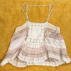 NEW ROMANTICS flowy cloth top